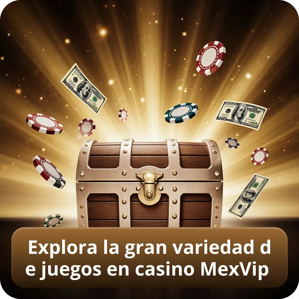 Explora la gran variedad de juegos en casino MexVip