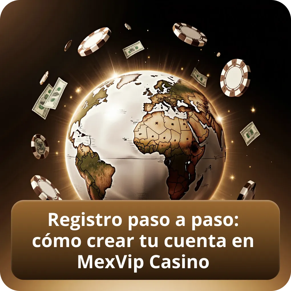 Registro paso a paso: cómo crear tu cuenta en MexVip Casino