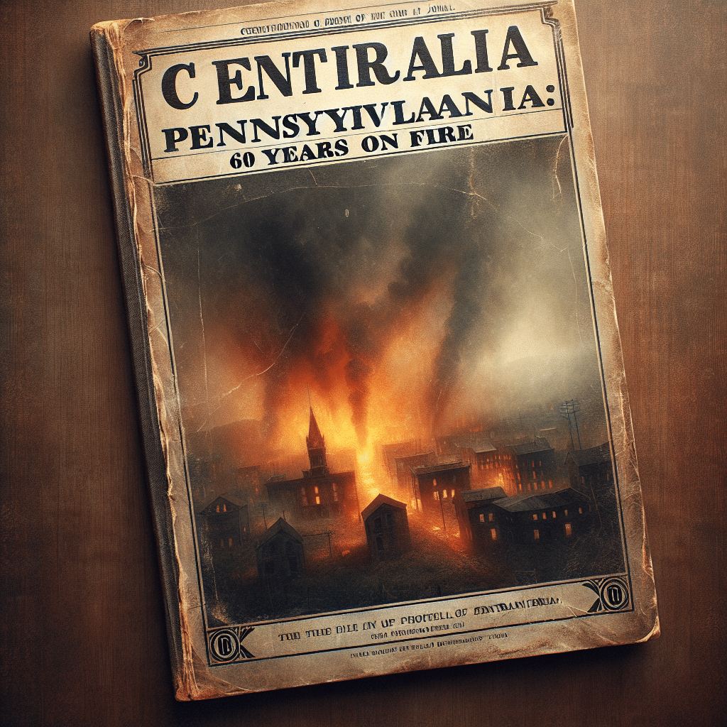 Centralia, Pennsylvania: una ciudad en llamas por más de 60 años. Un incendio subterráneo ha convertido esta localidad en un pueblo fantasma.