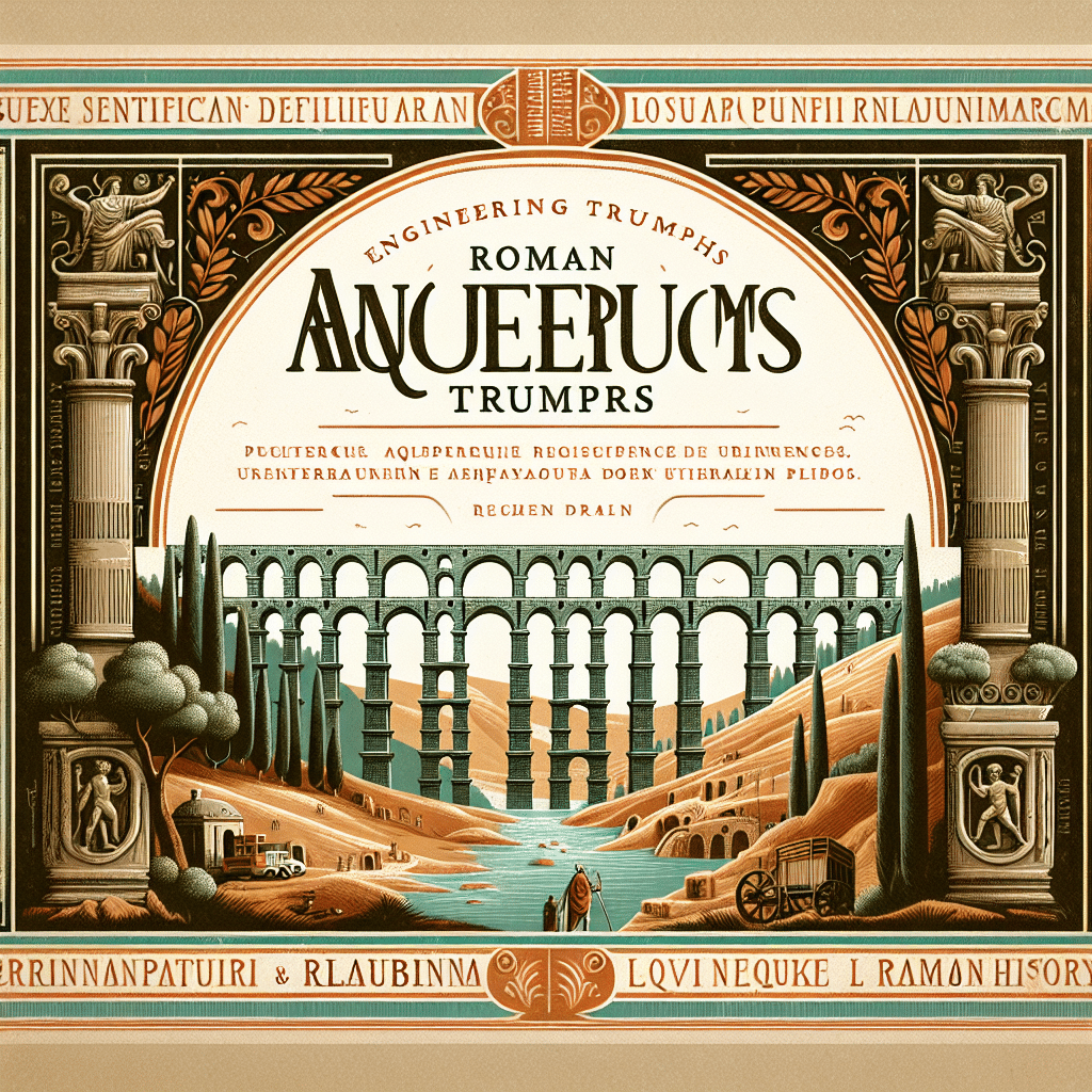 Logros ingeniería: Acueductos Romanos en Historia Romana