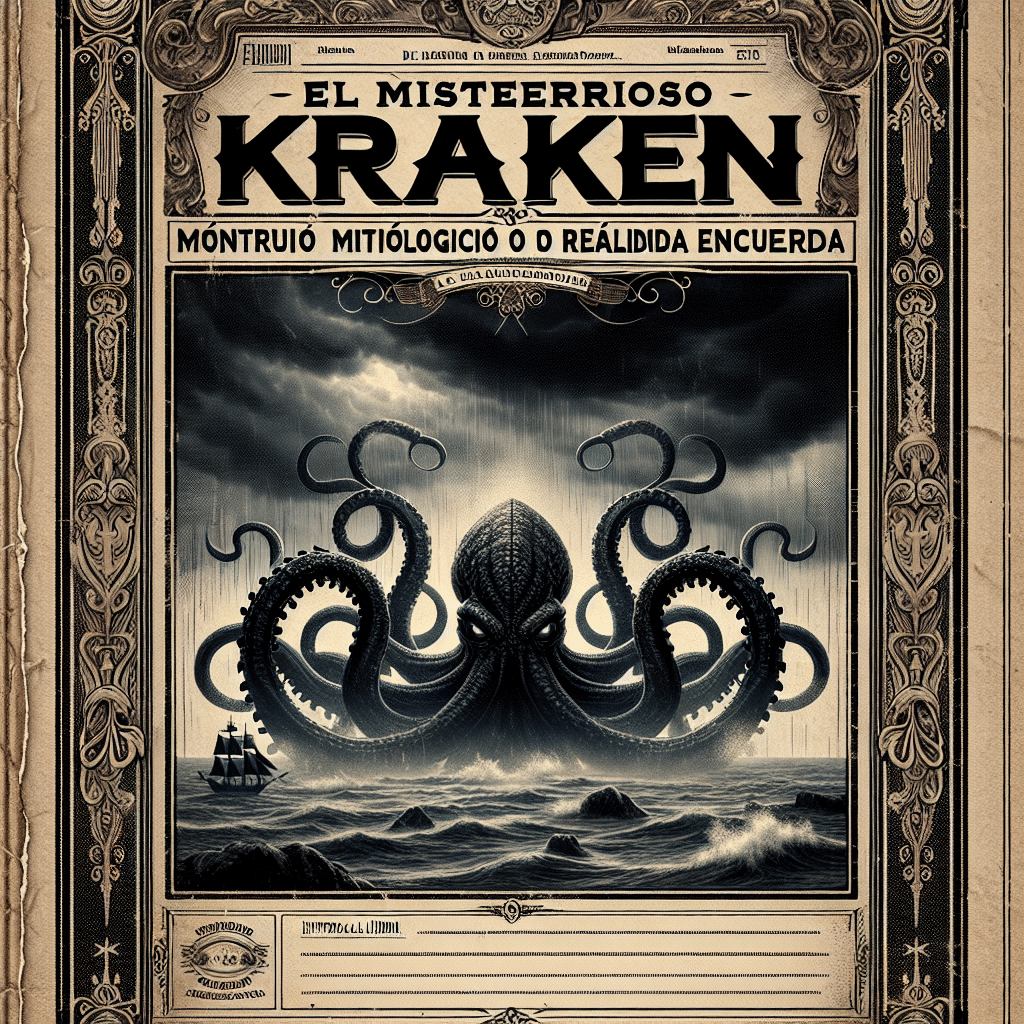 Descubre el origen y misterio del Kraken, monstruo marino legendario que ha fascinado a marineros por siglos. ¿Realidad o ficción?
