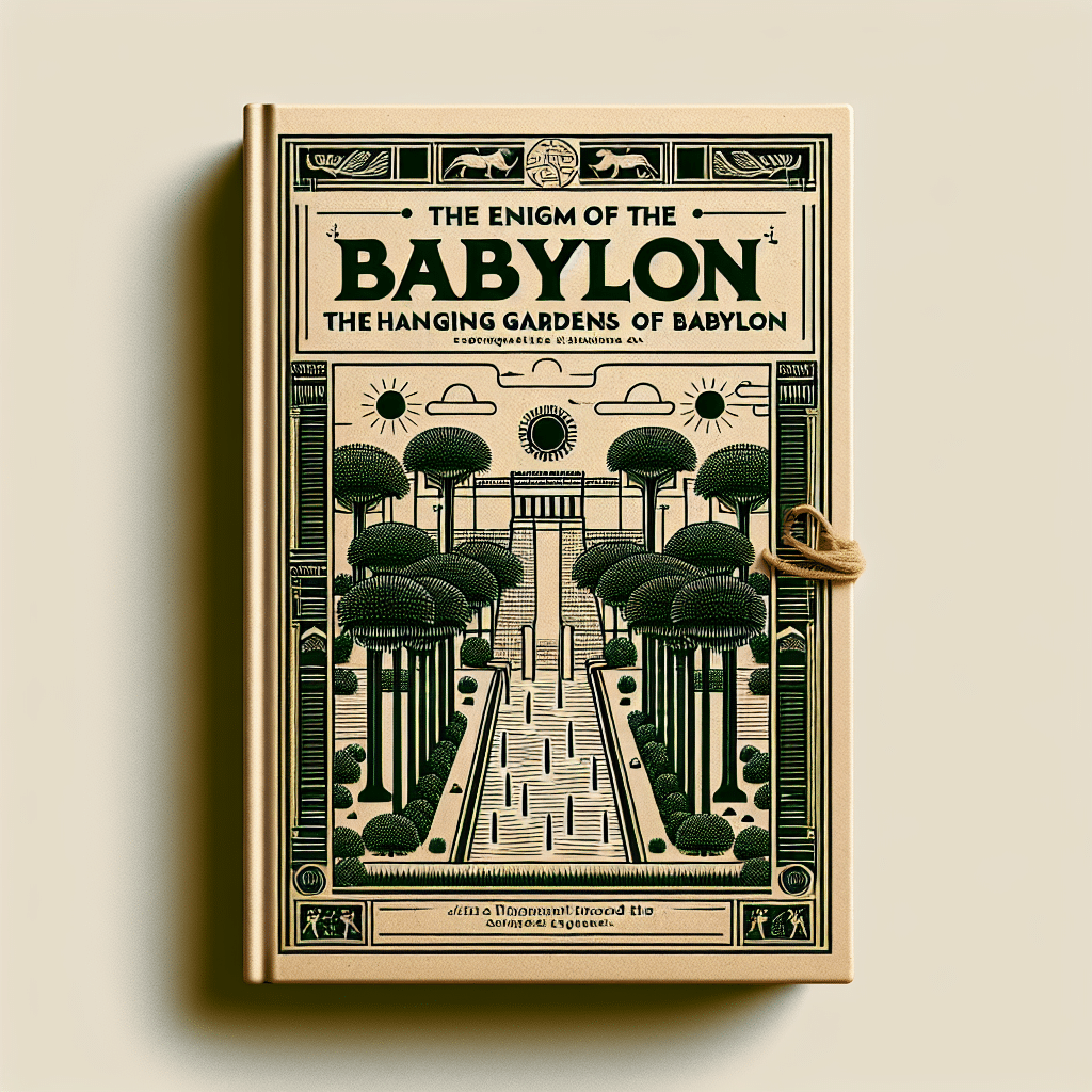 Descubre el enigma de los Jardines Colgantes de Babilonia, un oasis de exuberancia suspendido en el aire. ¿Realidad o pura fantasía?