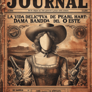 El 30 de mayo de 1899, Pearl Hart se convirtió en la "Dama Bandida" del Salvaje Oeste al robar una diligencia en Arizona. Su audacia la hizo legendaria.