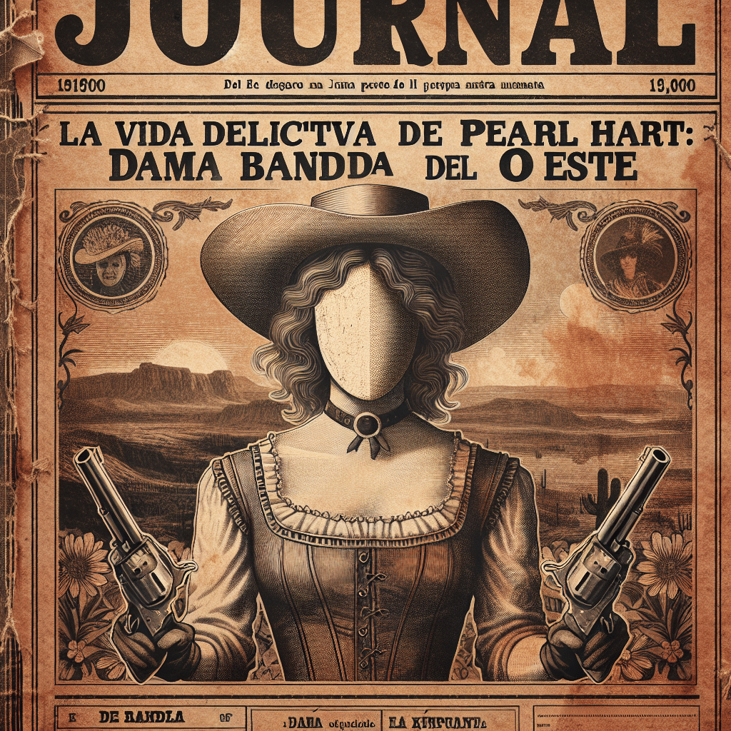 El 30 de mayo de 1899, Pearl Hart se convirtió en la "Dama Bandida" del Salvaje Oeste al robar una diligencia en Arizona. Su audacia la hizo legendaria.