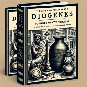 Diógenes, fundador del Cinismo en la antigua Grecia, vivió de forma simple en Atenas. Su legado influenció generaciones posteriores hacia una vida liberada de convenciones sociales.