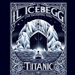 La trágica historia del Titanic y su iceberg se cruzaron en una colisión catastrófica, inmortalizando al iceberg en la historia náutica.