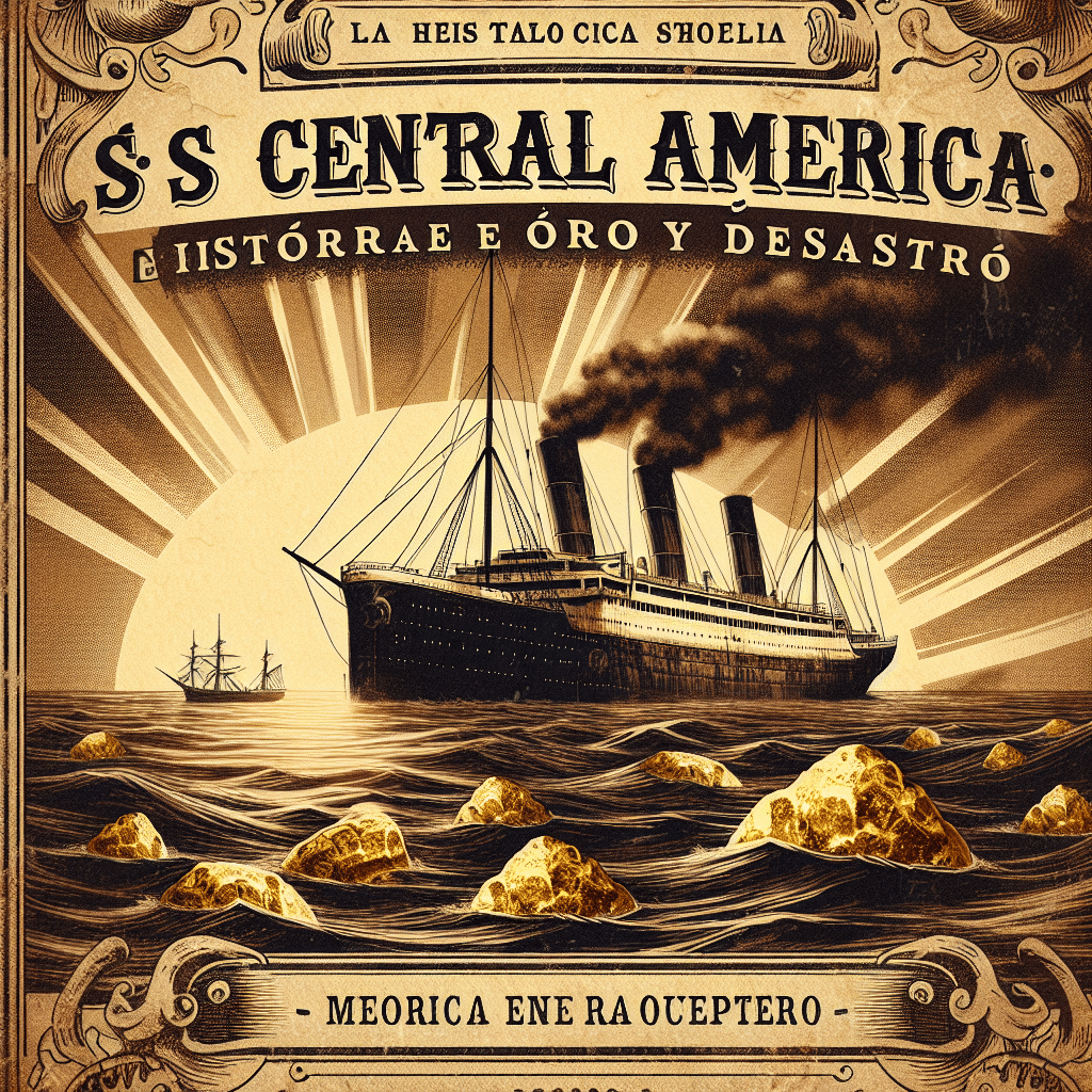 En 1857, el vapor SS Central America se hundió con oro y almas. Tommy Thompson redescubrió el tesoro, desencadenando lucha legal y desolación.