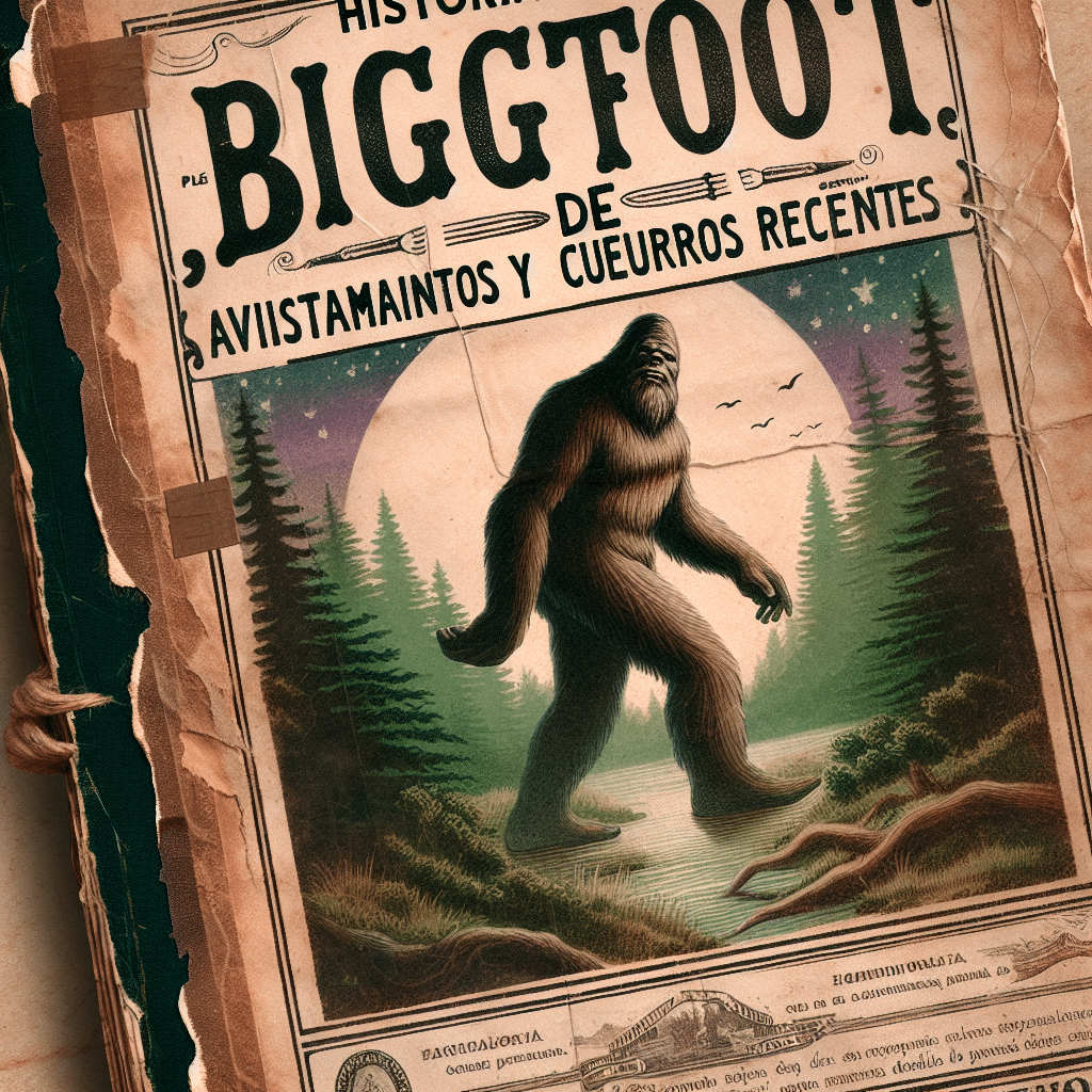 Historia de Bigfoot: Avistamientos y Encuentros Recientes