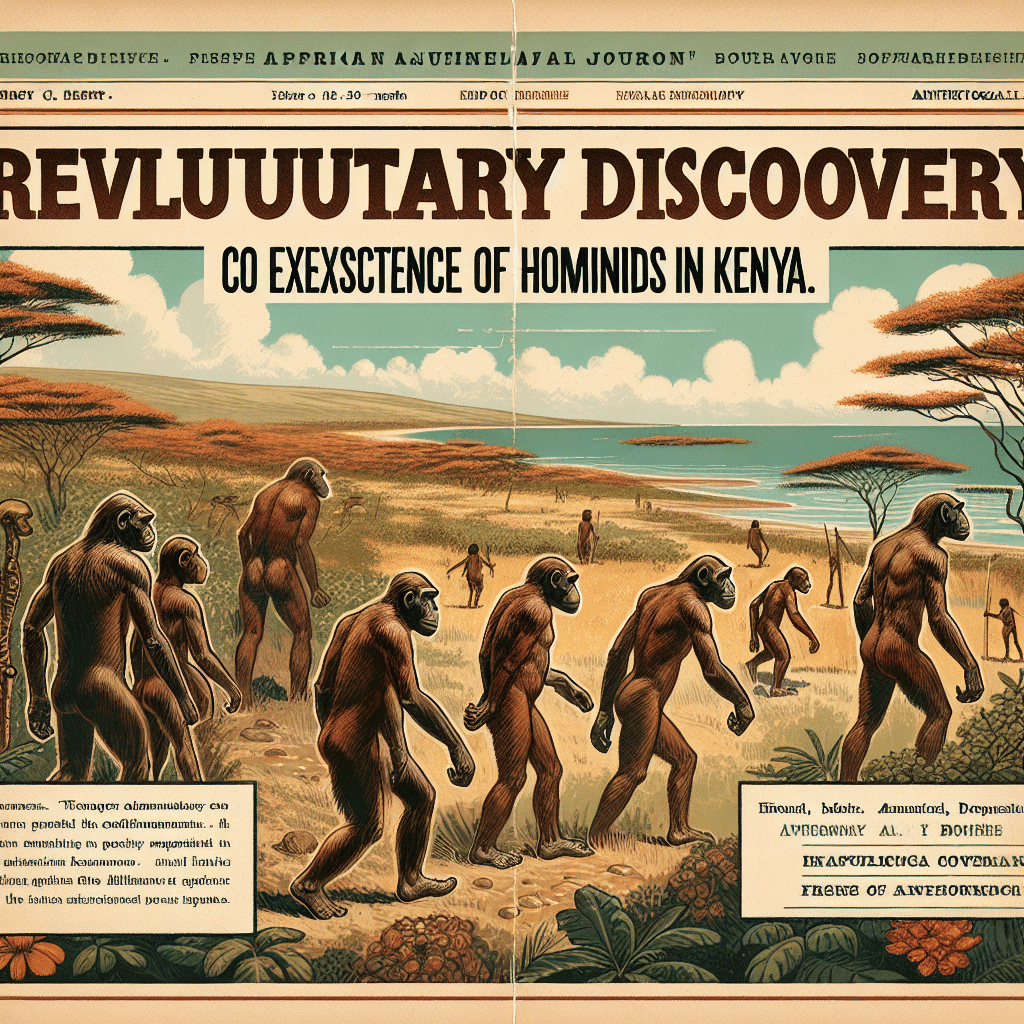 Descubrimiento revolucionario: coexistencia de homininos en Kenia.