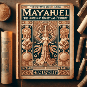 La imagen de Mayahuel: La Diosa del Maguey y la Fertilidad en la portada de un libro.